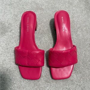 Marc Fisher Women's Fuchsia Slide Sandals